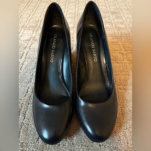 Franco Sarto Classic Black Heels